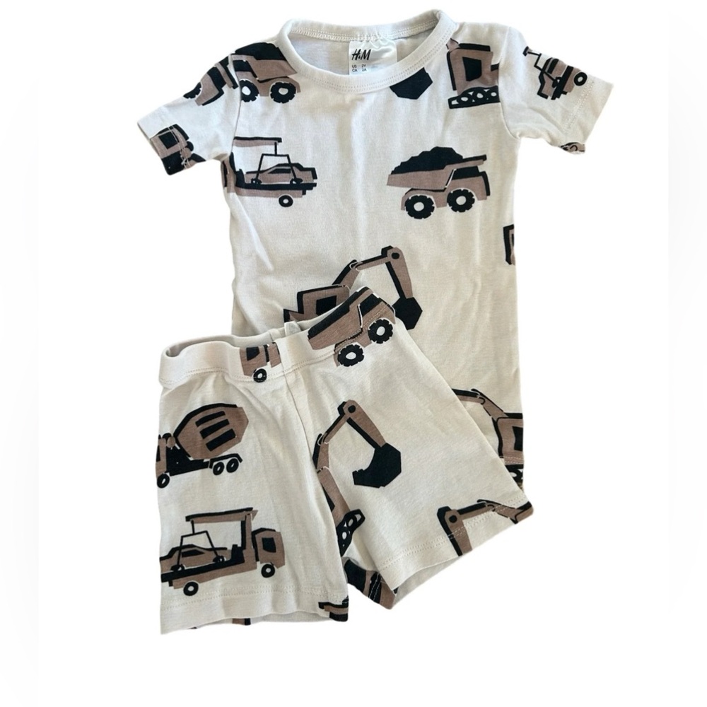 Kids' Construction Pajama Set